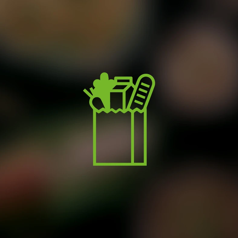 Hochwertige Produkte Icon Einkaufstüte