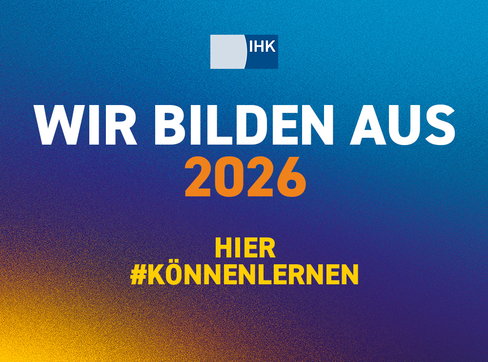 IHK-Aufkleber Ausbildung