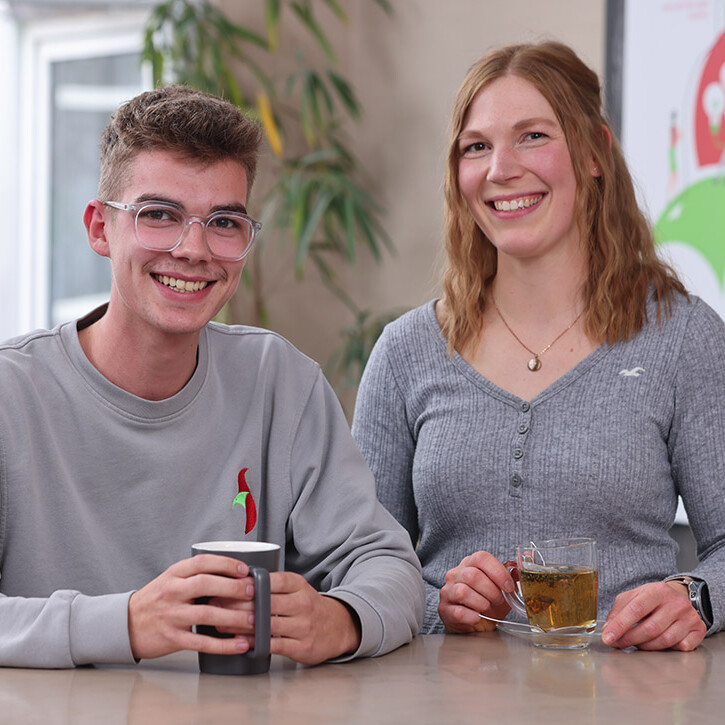 Auszubildende im Büro