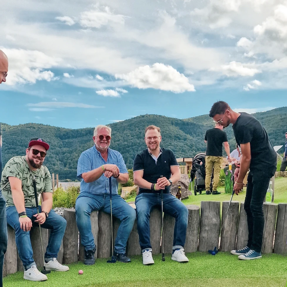 Mitarbeitende im Team