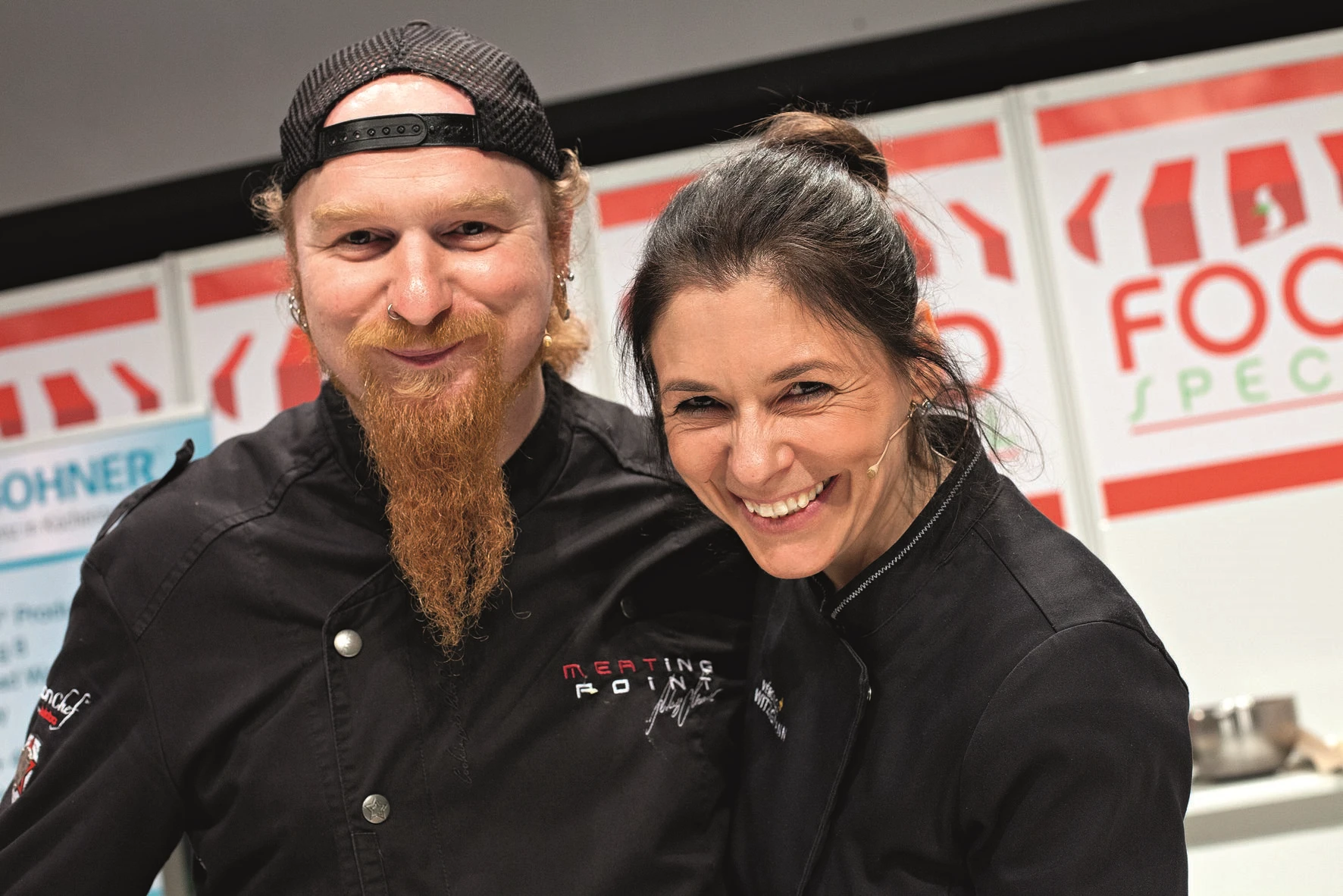 Kontakt zu inspirierenden Partnern Zwei Menschen der Gastro-Branche