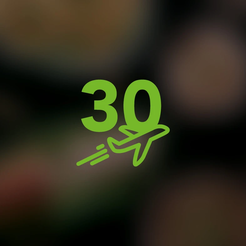 30 Tage Urlaub Icon 30 Tage Urlaub